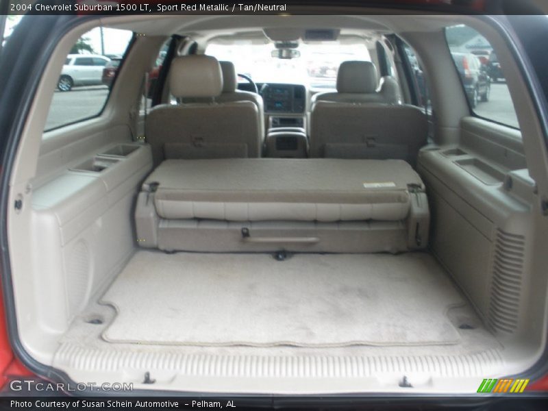 Sport Red Metallic / Tan/Neutral 2004 Chevrolet Suburban 1500 LT