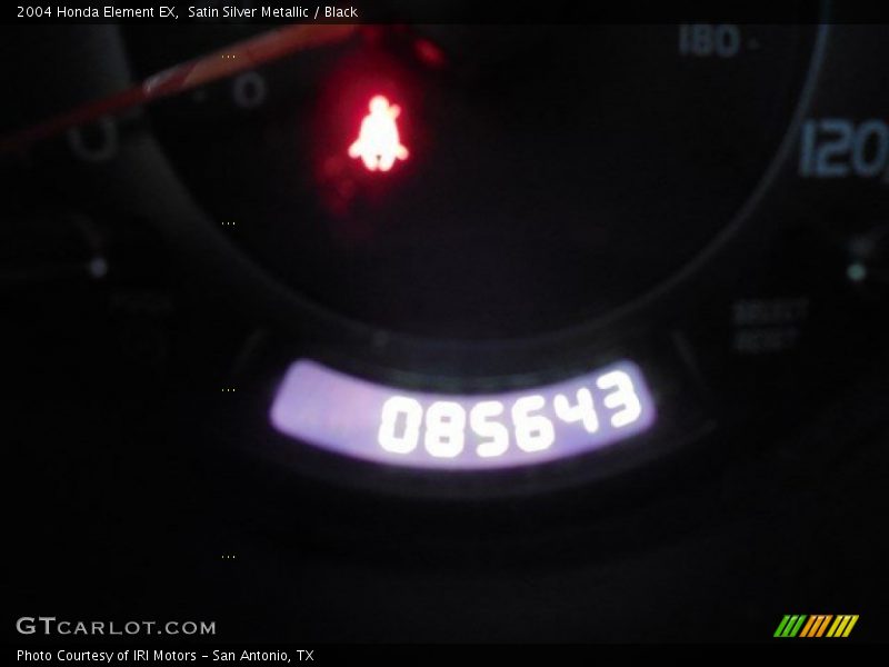 Satin Silver Metallic / Black 2004 Honda Element EX