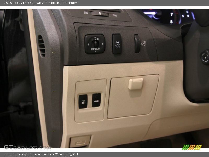 Obsidian Black / Parchment 2010 Lexus ES 350