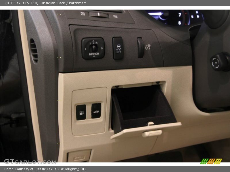 Obsidian Black / Parchment 2010 Lexus ES 350