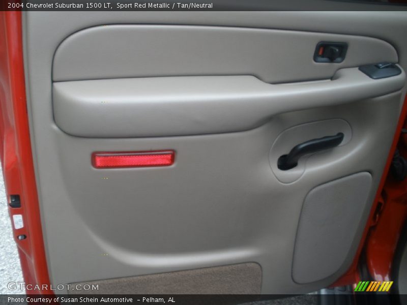 Sport Red Metallic / Tan/Neutral 2004 Chevrolet Suburban 1500 LT
