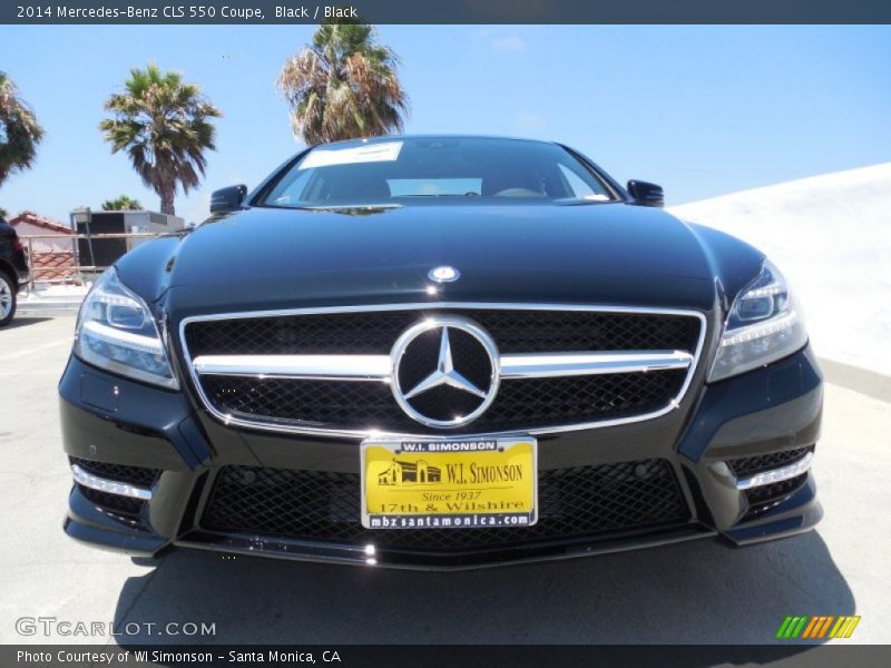 Black / Black 2014 Mercedes-Benz CLS 550 Coupe