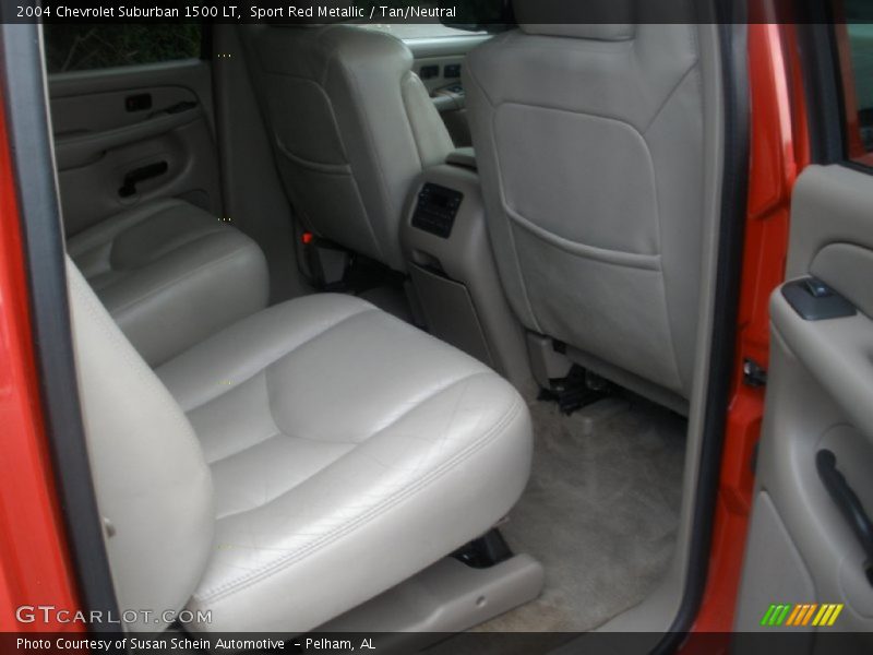 Sport Red Metallic / Tan/Neutral 2004 Chevrolet Suburban 1500 LT