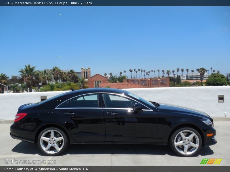 Black / Black 2014 Mercedes-Benz CLS 550 Coupe