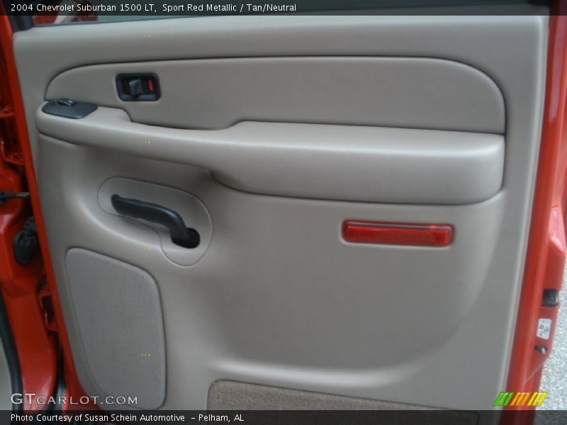 Sport Red Metallic / Tan/Neutral 2004 Chevrolet Suburban 1500 LT