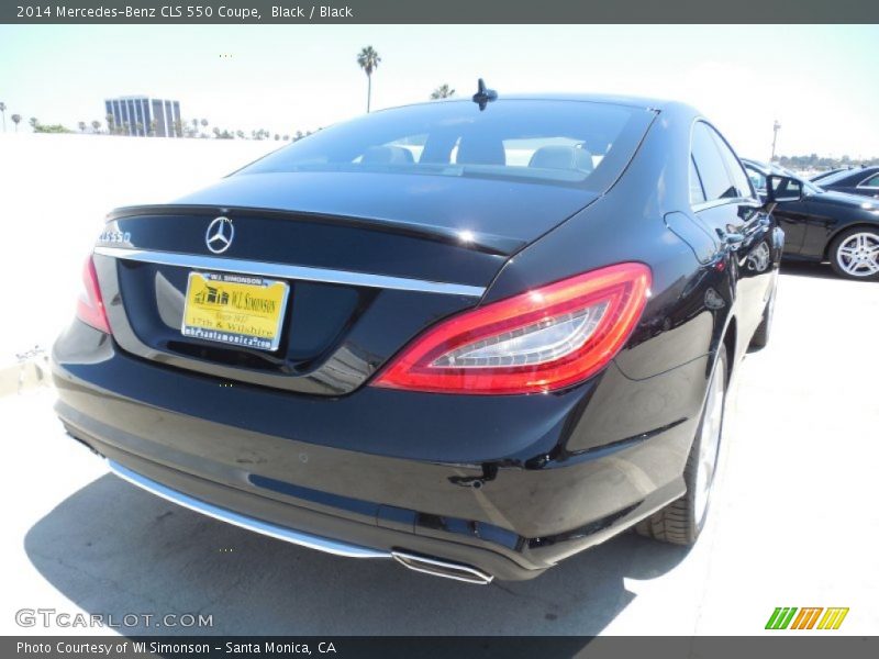 Black / Black 2014 Mercedes-Benz CLS 550 Coupe