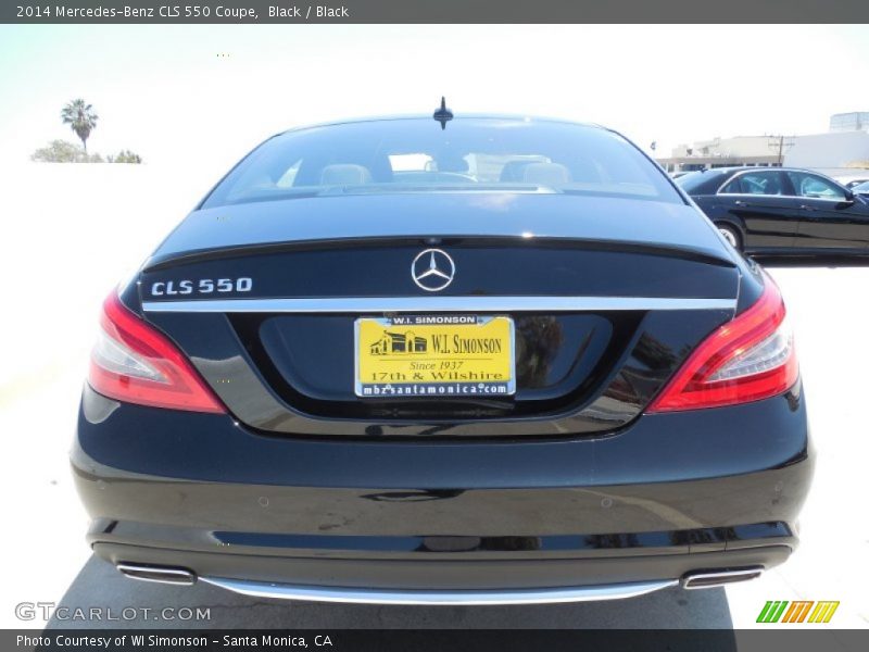 Black / Black 2014 Mercedes-Benz CLS 550 Coupe