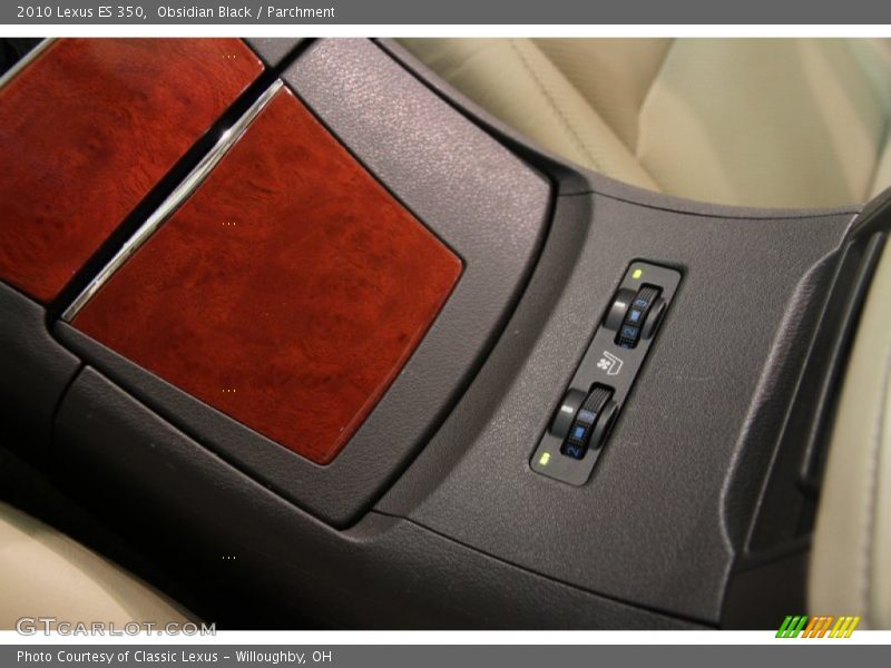 Obsidian Black / Parchment 2010 Lexus ES 350