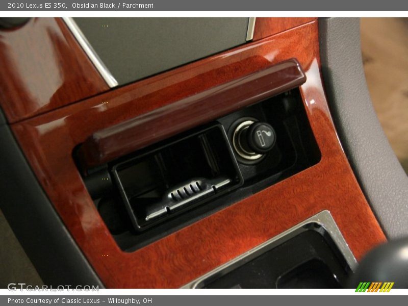 Obsidian Black / Parchment 2010 Lexus ES 350