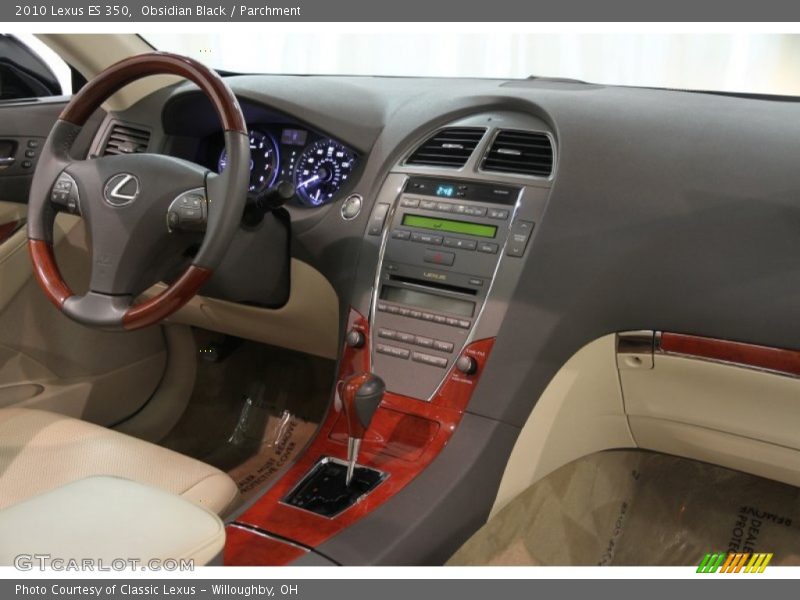 Obsidian Black / Parchment 2010 Lexus ES 350