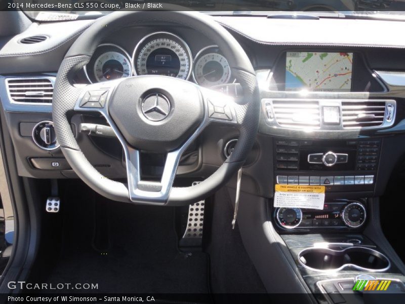 Black / Black 2014 Mercedes-Benz CLS 550 Coupe