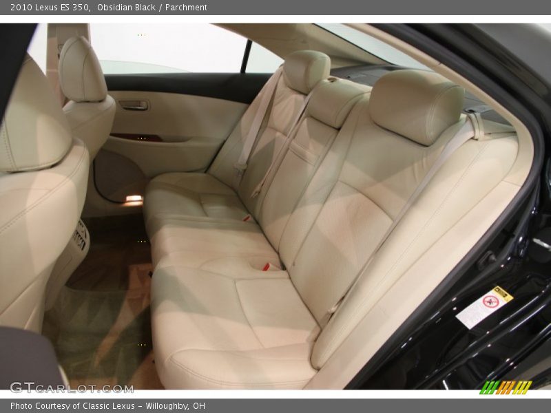 Obsidian Black / Parchment 2010 Lexus ES 350