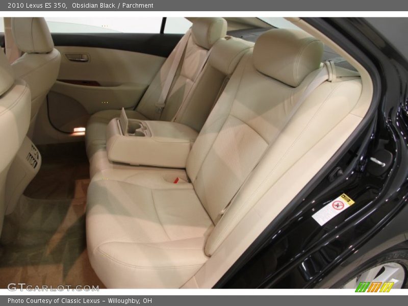 Obsidian Black / Parchment 2010 Lexus ES 350