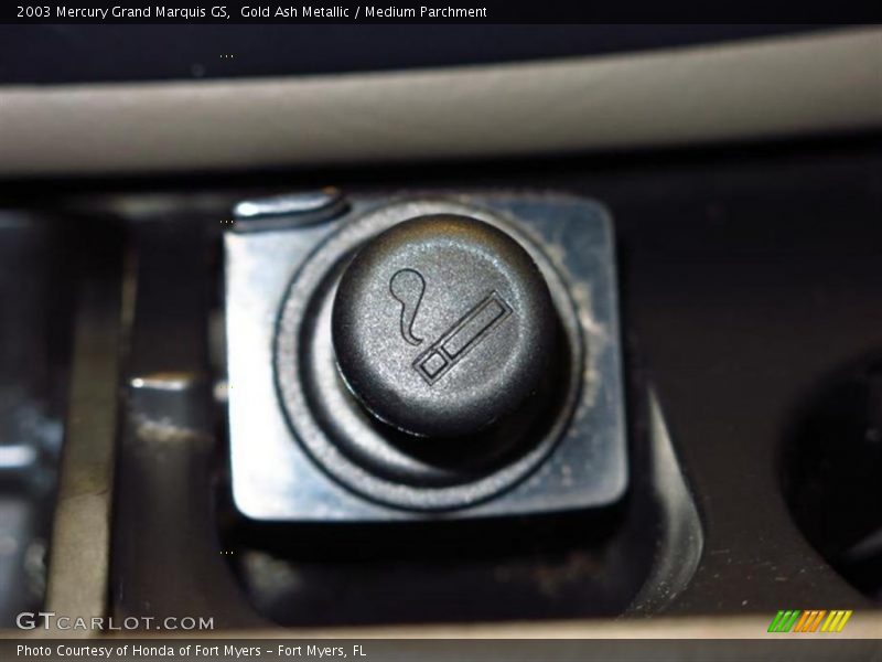 Gold Ash Metallic / Medium Parchment 2003 Mercury Grand Marquis GS