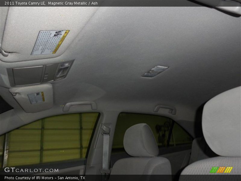 Magnetic Gray Metallic / Ash 2011 Toyota Camry LE
