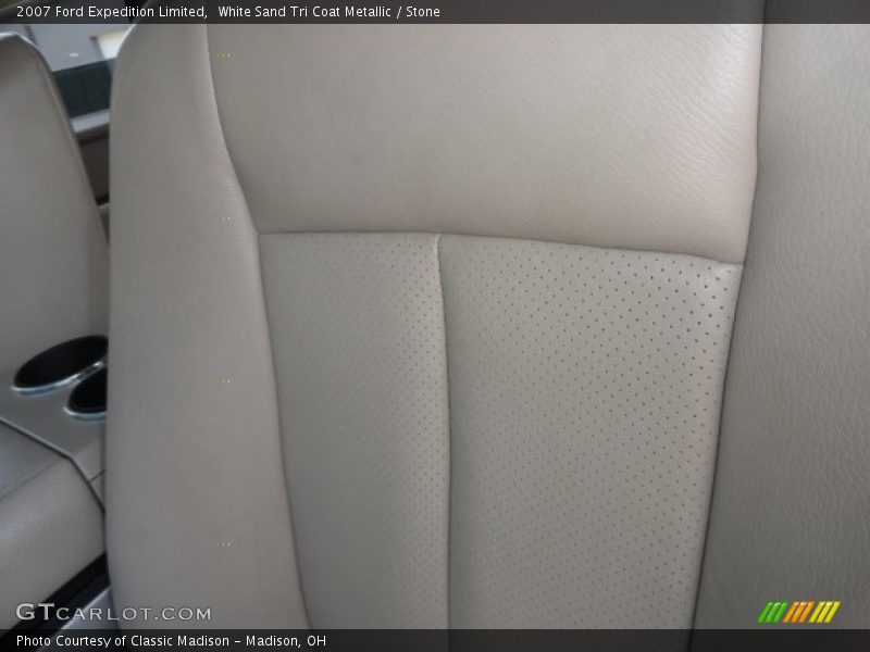 White Sand Tri Coat Metallic / Stone 2007 Ford Expedition Limited