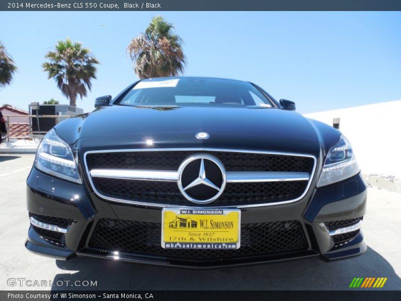 Black / Black 2014 Mercedes-Benz CLS 550 Coupe