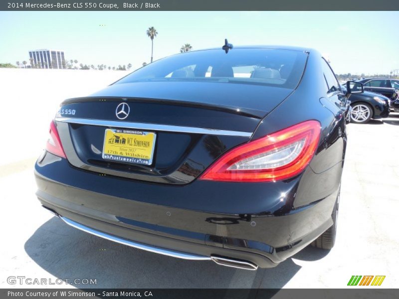 Black / Black 2014 Mercedes-Benz CLS 550 Coupe