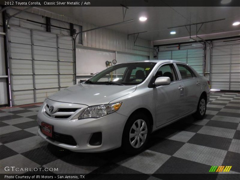 Classic Silver Metallic / Ash 2012 Toyota Corolla