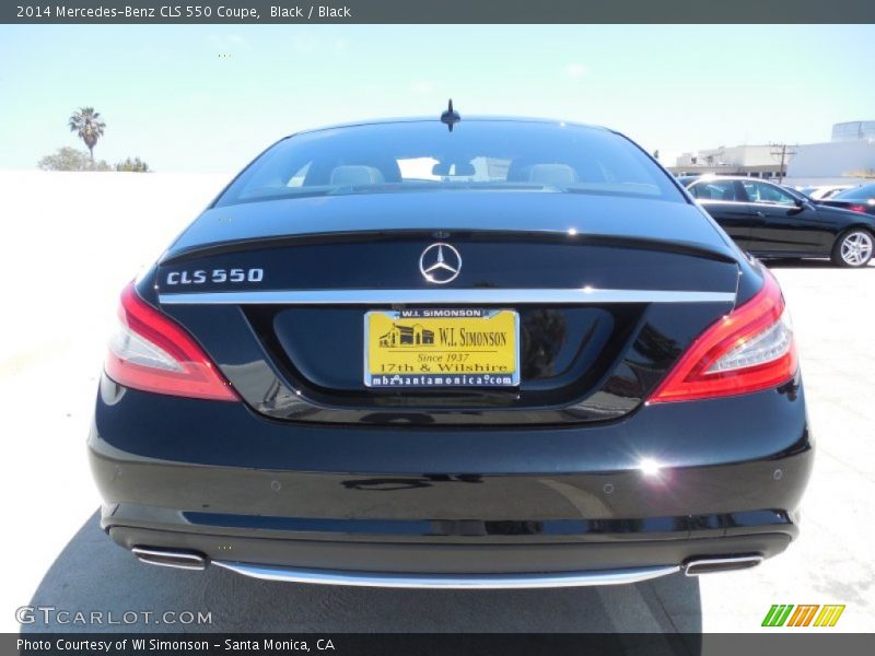 Black / Black 2014 Mercedes-Benz CLS 550 Coupe