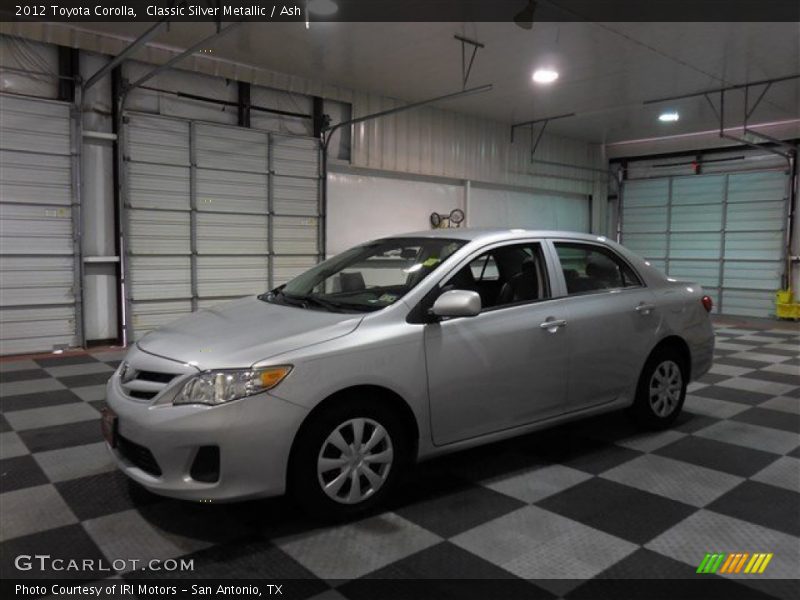 Classic Silver Metallic / Ash 2012 Toyota Corolla