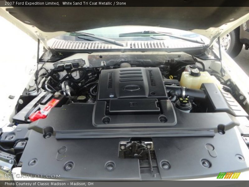 White Sand Tri Coat Metallic / Stone 2007 Ford Expedition Limited