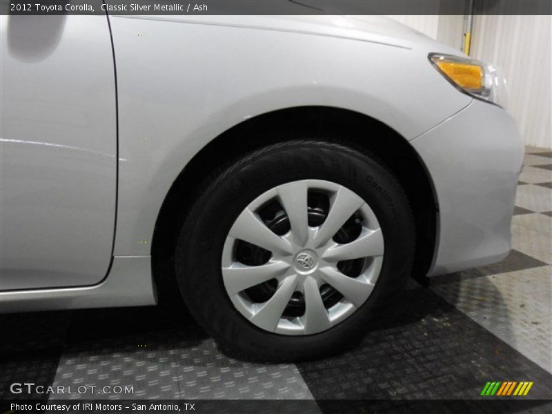 Classic Silver Metallic / Ash 2012 Toyota Corolla