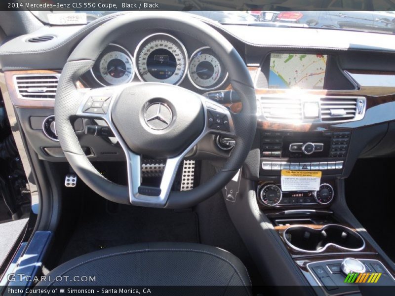 Black / Black 2014 Mercedes-Benz CLS 550 Coupe