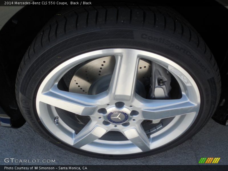 Black / Black 2014 Mercedes-Benz CLS 550 Coupe