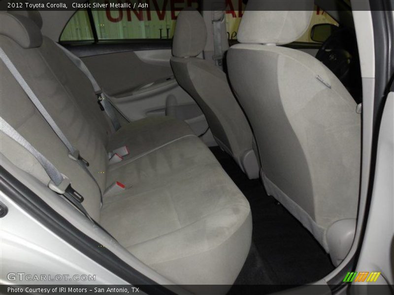 Classic Silver Metallic / Ash 2012 Toyota Corolla