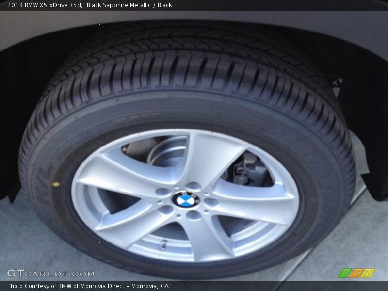 Black Sapphire Metallic / Black 2013 BMW X5 xDrive 35d