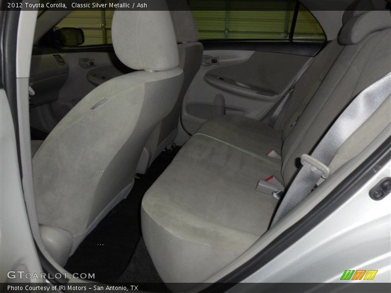 Classic Silver Metallic / Ash 2012 Toyota Corolla