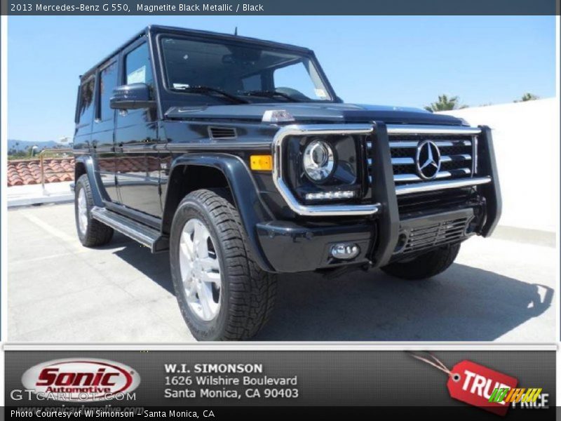 Magnetite Black Metallic / Black 2013 Mercedes-Benz G 550