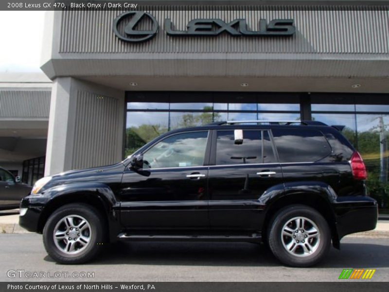 Black Onyx / Dark Gray 2008 Lexus GX 470