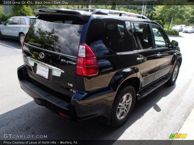 Black Onyx / Dark Gray 2008 Lexus GX 470