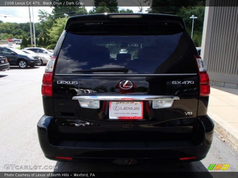 Black Onyx / Dark Gray 2008 Lexus GX 470