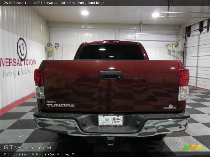 Salsa Red Pearl / Sand Beige 2010 Toyota Tundra SR5 CrewMax
