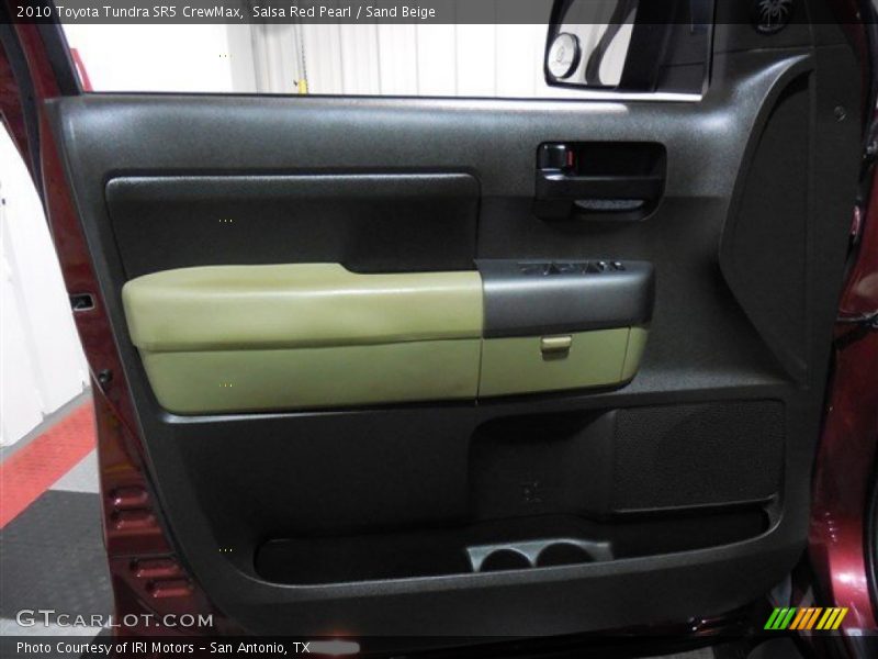 Salsa Red Pearl / Sand Beige 2010 Toyota Tundra SR5 CrewMax