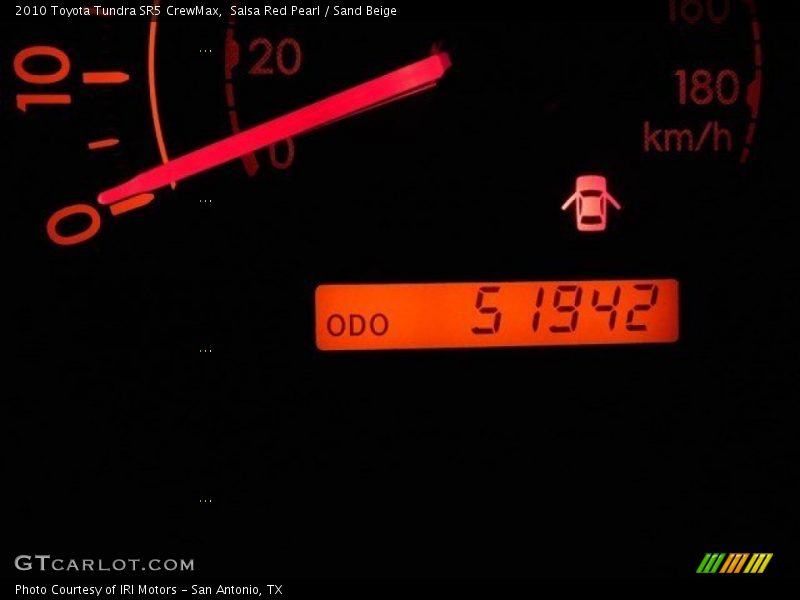 Salsa Red Pearl / Sand Beige 2010 Toyota Tundra SR5 CrewMax