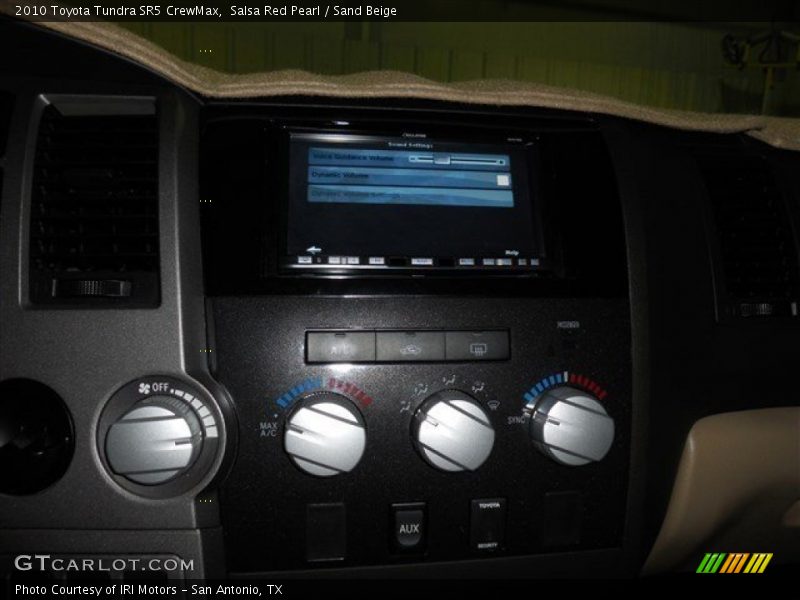 Salsa Red Pearl / Sand Beige 2010 Toyota Tundra SR5 CrewMax