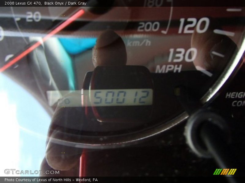 Black Onyx / Dark Gray 2008 Lexus GX 470
