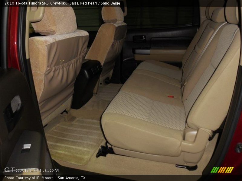 Salsa Red Pearl / Sand Beige 2010 Toyota Tundra SR5 CrewMax
