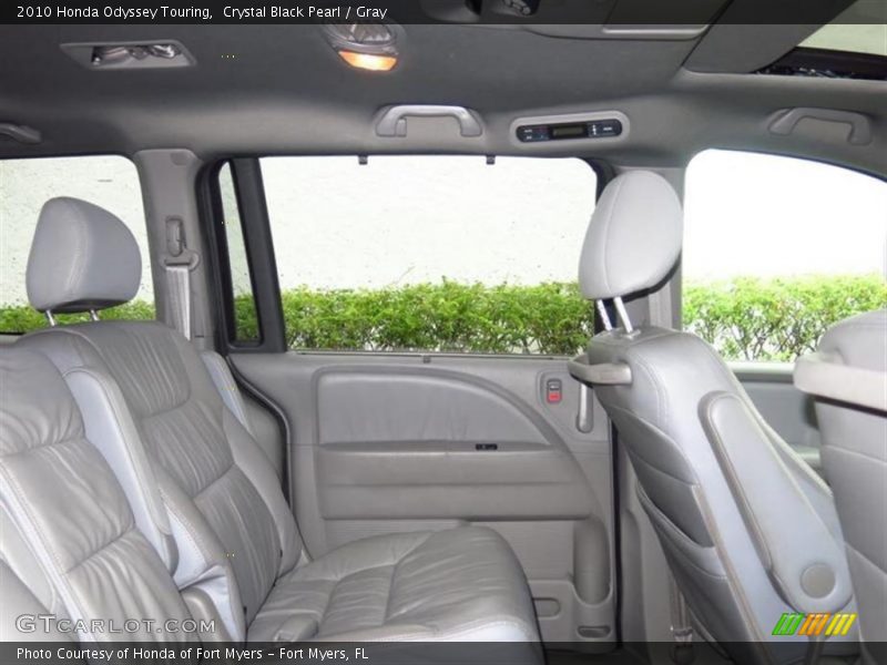 Crystal Black Pearl / Gray 2010 Honda Odyssey Touring