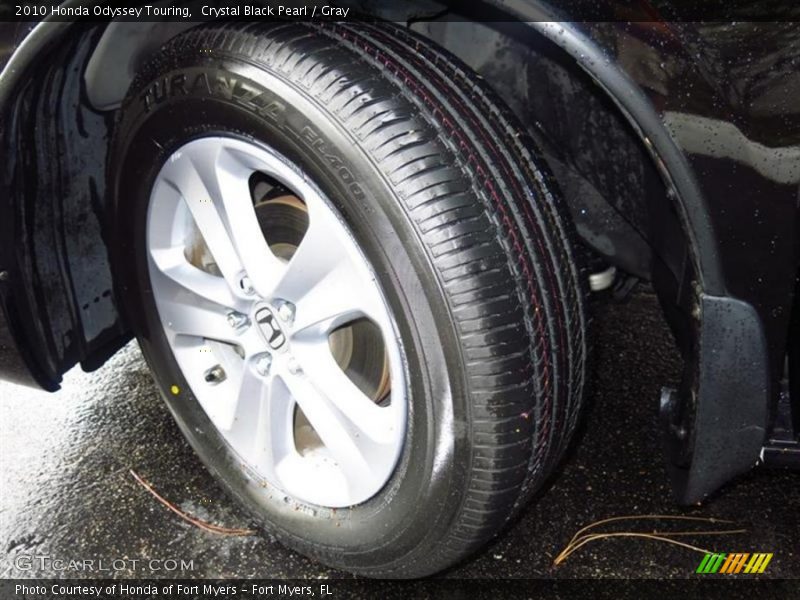 Crystal Black Pearl / Gray 2010 Honda Odyssey Touring