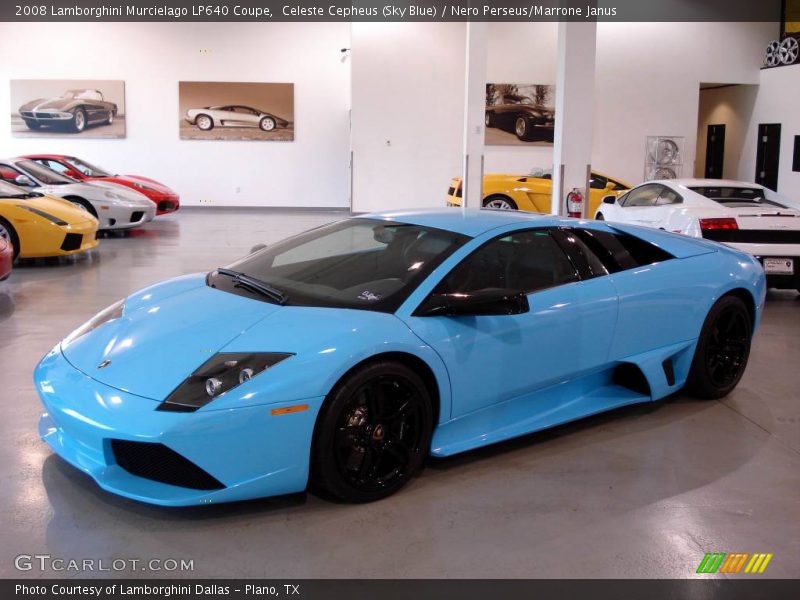 Front 3/4 View of 2008 Murcielago LP640 Coupe