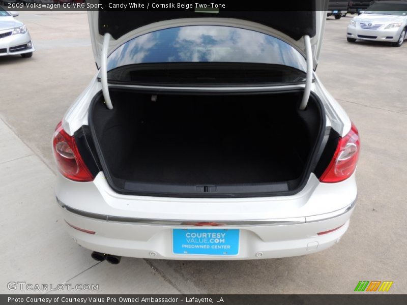 Candy White / Cornsilk Beige Two-Tone 2009 Volkswagen CC VR6 Sport