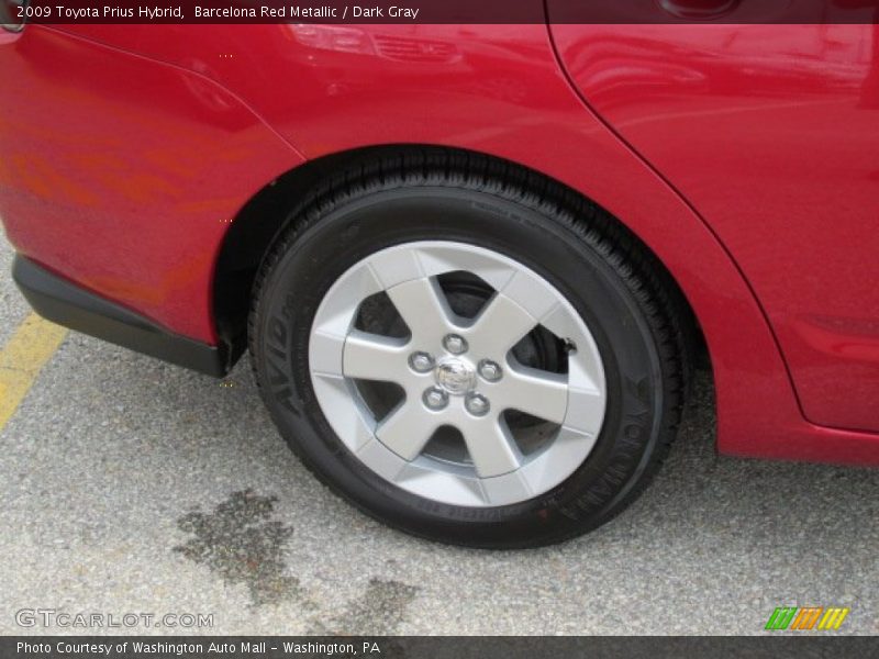 Barcelona Red Metallic / Dark Gray 2009 Toyota Prius Hybrid