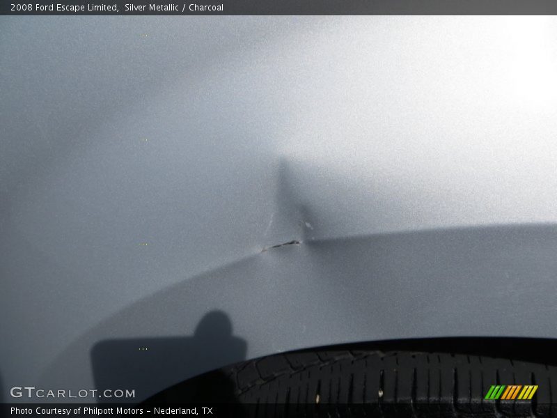 Silver Metallic / Charcoal 2008 Ford Escape Limited