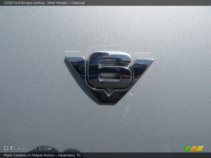 Silver Metallic / Charcoal 2008 Ford Escape Limited