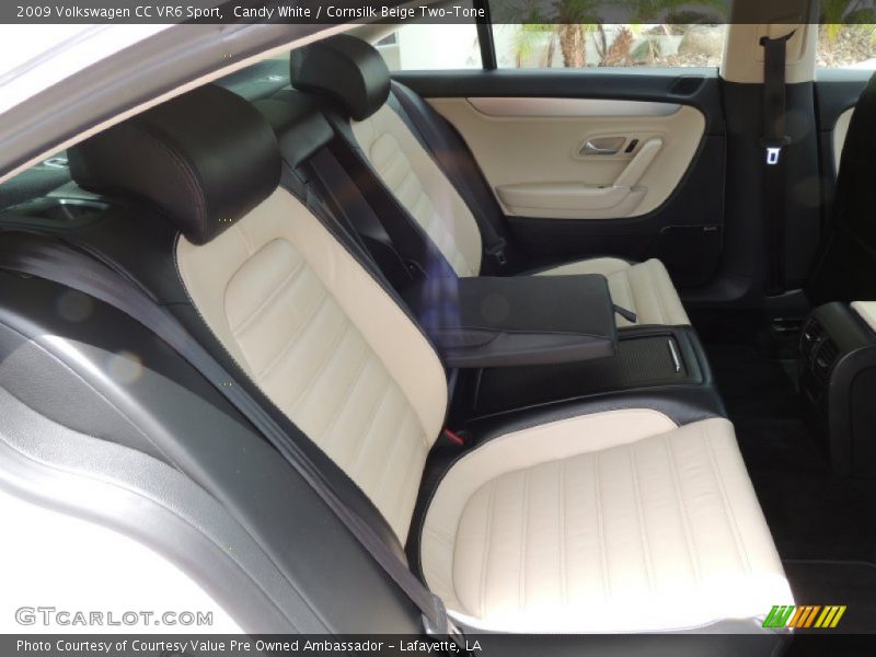 Candy White / Cornsilk Beige Two-Tone 2009 Volkswagen CC VR6 Sport
